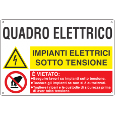 segnale quadro elettrico